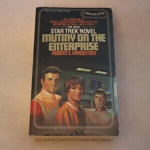Mutiny on the Enterprise Novel by Robert E. Vardeman, Star Trek Paperback NWT